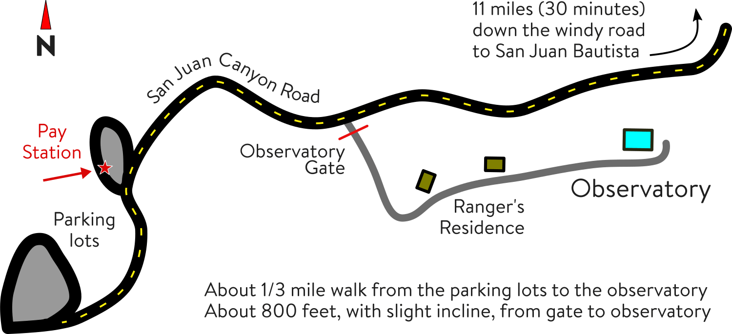 map with pay station