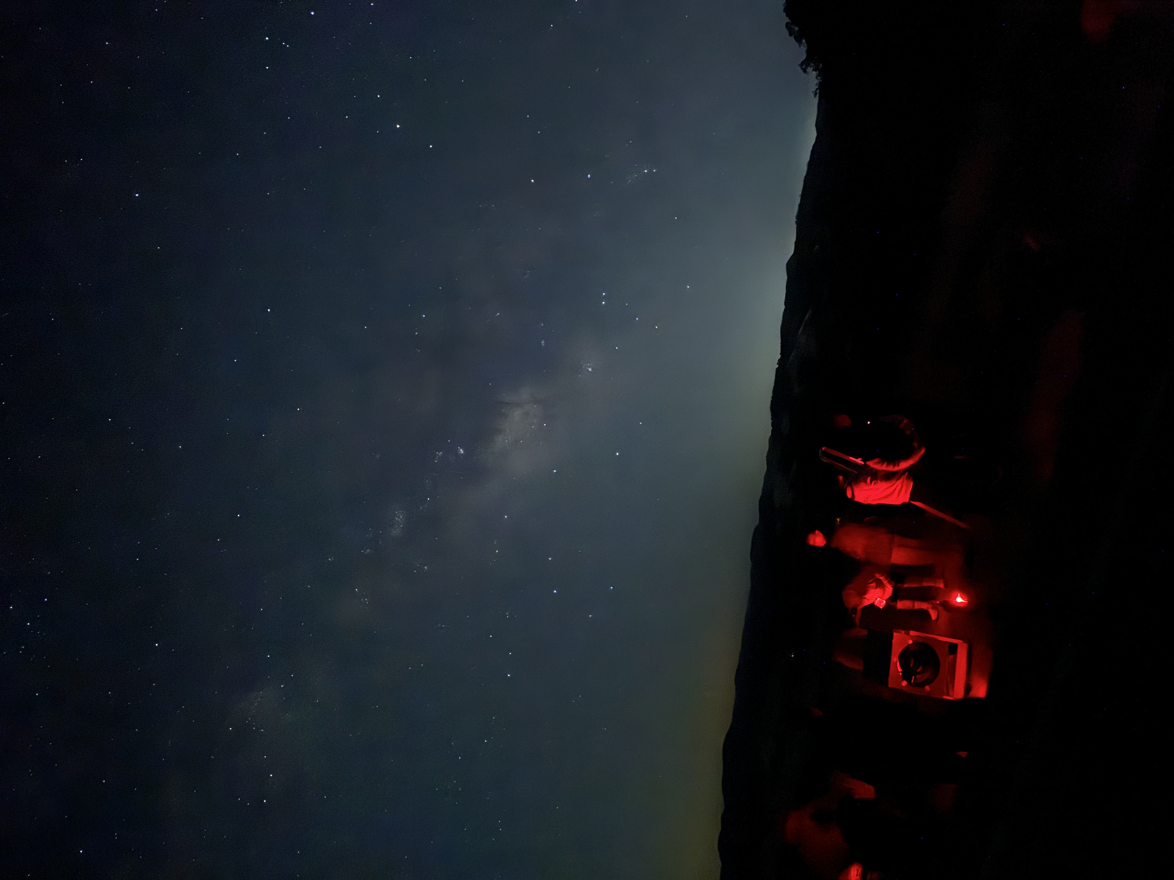 Telescopes on a public program night